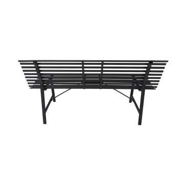 Banc de jardin extérieur en métal